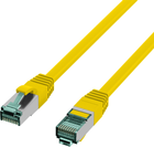 Патч-корд EFB-Elektronik Cat 6 S/FTP 1.5 м Yellow (4049759021092) - зображення 2