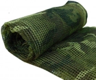 Сеточный шарф маскировочный MFH 190 x 90 М 95 CZ лес - изображение 1