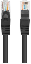 Patchcord Lanberg UTP Cat 5e 0.5 m Black (5901969406696)