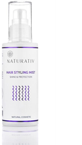 Mgiełka do układania włosów Naturativ Shine and Protection hair styling mist 125 ml (5906729773247) - obraz 1
