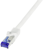 Patchcord LogiLink Cat 6a S/FTP Ultraflex 5 m White (4052792055696) - obraz 1