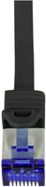 Patchcord LogiLink Cat 6a S/FTP Ultraflex 5 m Black (4052792055955) - obraz 3