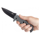 Нож складной SKIF Plus Trapper (длина: 215мм, лезвие: 86мм, черное), стальной - изображение 3
