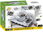 Konstruktor Cobi Historical Collection World War II Panzerkampfwagen E100 1511 elementów (5902251025724) - obraz 2