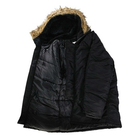 Куртка парка Аляска с мехом US N3B TEESAR Черный M - изображение 7