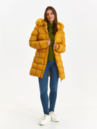 Куртка зимова жіноча Top Secret SKU1356ZO 36 Жовта (5903411420403) - зображення 3