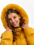 Куртка зимова жіноча Top Secret SKU1356ZO 36 Жовта (5903411420403) - зображення 5