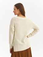 Пуловер жіночий Top Secret SSW3619BE 36 Бежевий (5903411533134) - зображення 2
