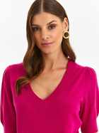 Пуловер жіночий Top Secret SWS0165RO 36 Рожевий (5903411539662) - зображення 5