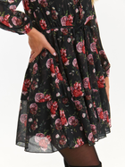 Sukienka krótka jesienna damska Top Secret SSU4521CA 40 Czarna (5903411536784) - obraz 6
