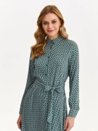 Сукня-сорочка міді осіння жіноча Top Secret SSU4558ZI 42 Зелена (5903411547100) - зображення 4