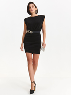 Сукня коротка літня жіноча Top Secret SSU4556CA 38 Чорна (5903411546387) - зображення 4