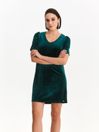 Sukienka krótka jesienna damska Top Secret SSU4527CZ 38 Ciemnozielone (5903411538801) - obraz 1