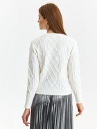 Sweter damski z perełkami Top Secret SSW3637BI 42 Biały (5903411539440) - obraz 2