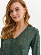 Пуловер жіночий Top Secret SSW3634ZI 42 Зелений (5903411541764) - зображення 4