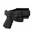 Дитячий страйкбольний пістолет Glock 17 металевий з кульками та кобурою Galaxy G15+ 6мм - зображення 4