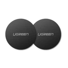 Пластина для магнитного автодержателя Ugreen Rounded Metal Plate for Magnetic Phone Stand 2 Pack Black (YM1254)
