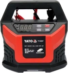 Зарядный прибор YATO с LCD дисплеем от сети 230В к аккумулятору 12В; 2/6/10/15 А, макс. 300 А-ч (YT-83037)