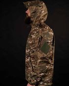 Тактична весняна куртка SoftShell "Шторм" - мультикам 2XL - зображення 4