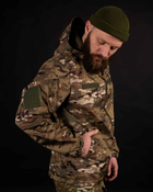 Тактична весняна куртка SoftShell "Шторм" - мультикам L - зображення 6