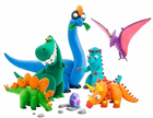 Пластична маса для ліплення TM Toys Hey Clay Динозаври (5904754602716) - зображення 6
