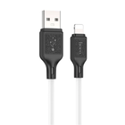 Кабель Lightning 2.4A (1m) — Hoco X90 Cool silicone — White (2Y6772TDSM)