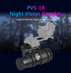 Прилад нічного бачення Монокуляр PVS-18 на шолом з кріпленням FMA L4G24 Чорний Kali інфрачервоні цифрові окуляри нічного бачення З системою кріплення Ластівчин хвіст багатоцільовий кольорове зображення вдень чорно-біле вночі Діаметр об'єктива 32 мм - зображення 8