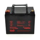 Акумулятор мультигелевий MERLION HR12127W 12V 36 Ah High Rate AGM