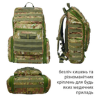 Медицинский тактический рюкзак боевого медика, военный медицинский рюкзак DERBY SKAT-2 - изображение 3
