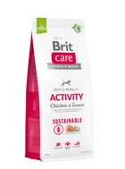 Корм для собак з підвищеною активністю Brit Care Dog Sustainable Activity з куркою та комахами