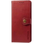 Шкіряний чохол-книжка GETMAN Gallant (PU) для Xiaomi Redmi 10 Червоний
