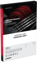Оперативна пам'ять Kingston Fury DDR4-3200 65536 MB PC4-25600 (Kit of 2x32768) Renegade Black (KF432C16RBK2/64) - зображення 3