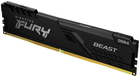 Pamięć Kingston Fury DDR4-3200 16384 MB PC4-25600 Beast Black (KF432C16BB1/16) - obraz 3