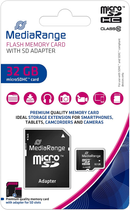 Karta pamięci MediaRange microSDHC 32GB Class 10 + adapter SD (4260283113552) - obraz 4