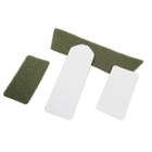 Комплект velcro панелей на шолом (4шт) олива - зображення 4