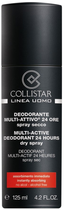 Dezodorant Collistar Uomo Multi-Active Deodorant 24 Hours Dry spray 125 ml (8015150284080) - obraz 1