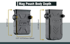 Полімерний підсумок для пістолетного магазину Cytac CY-MP-UUBT універсальний - зображення 5