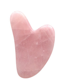 Kamień Fluff Gua Sha Stone do masażu twarzy różowy kwarc (5902539714678) - obraz 1