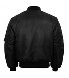 Тактична куртка Mil-tec MA1 Flight Jacket (Bomber) Black 10402002-5XL - зображення 5