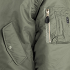 Тактическая куртка бомбер Mil-Tec ma-1 flyers basic ОЛИВКОВАЯ 10402001-3XL - изображение 4