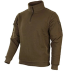 Кофта тактична Mil-Tec Tactical Sweatshirt Coyote 11472519-2XL - зображення 1