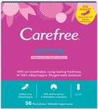 Wkładki higieniczne Carefree Cotton Fresh świeży zapach 56 szt (3574661486321) - obraz 1