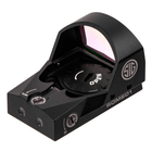 Прицел коллиматорный Sig Sauer Optics Romeo 1 1x30mm 6 MOA Red Dot (SOR11600) - изображение 6