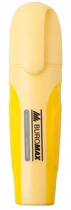 Маркер текстовий Buromax Pastel з гумовими вставками 2-4 мм Ванільний (ВМ.8905-47)