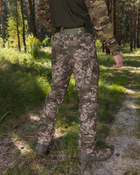 Зимние брюки карго тактические Softshell BEZET Эшелон пиксель - M - изображение 3