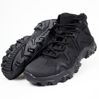Ботинки кожаные OKSY TACTICAL Black демисезонные 40 размер - изображение 1