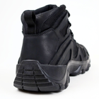 Ботинки кожаные OKSY TACTICAL Black демисезонные 43 размер - изображение 9
