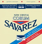 Струны для классической гитары Savarez Corum New Cristal 500CRJ Mixed Tension (R112583)