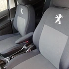 Модельные авточехлы Peugeot 308 Хечбек (2013-2021) из автоткани EMC-Elegant