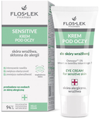 Крем для чутливої шкіри обличчя Floslek Sensitive для чутливої шкіри 30 мл (5905043022673) - зображення 1